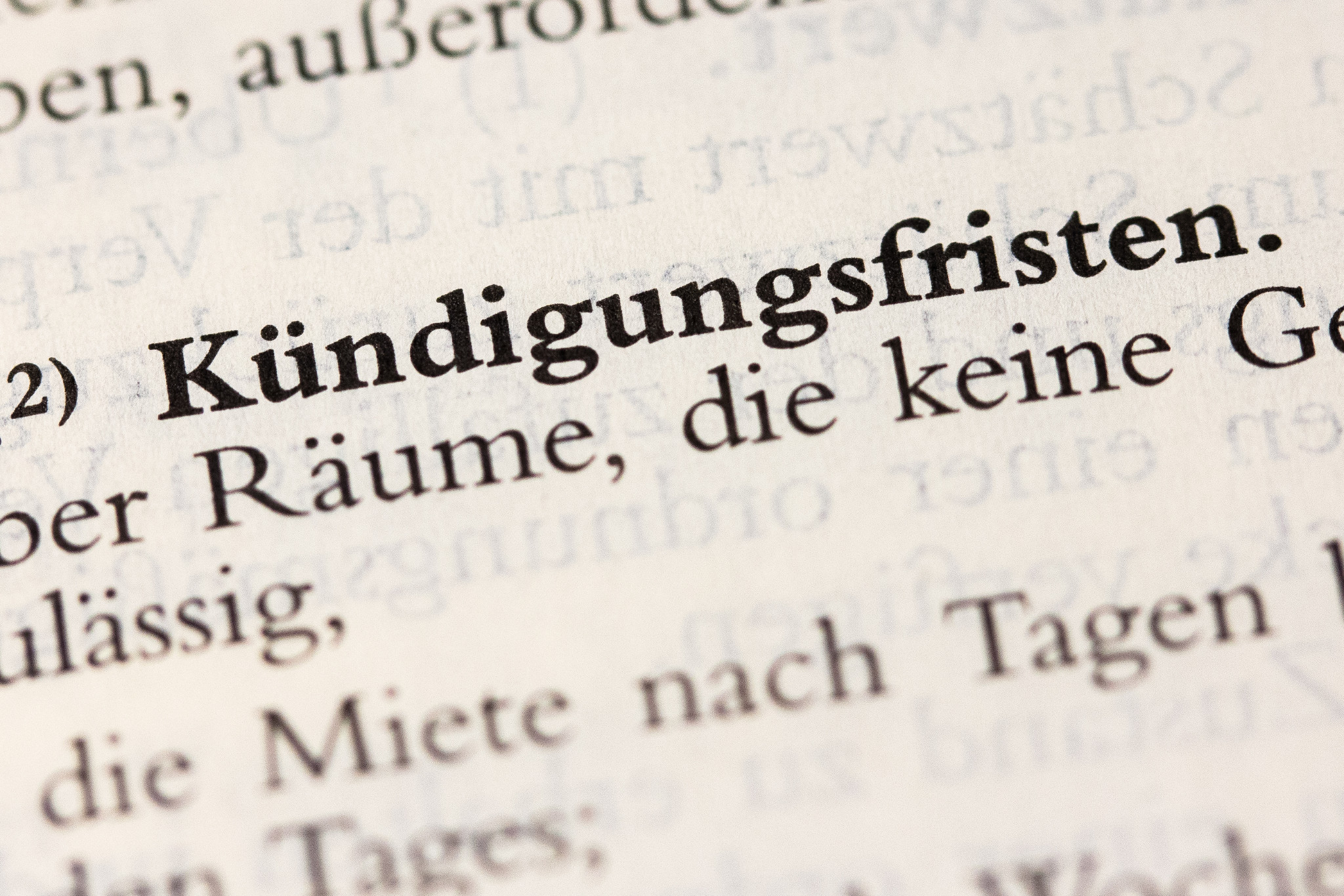 Welche Kündigungsfrist gibt es für Immobilien? - Vamonda Immobilien