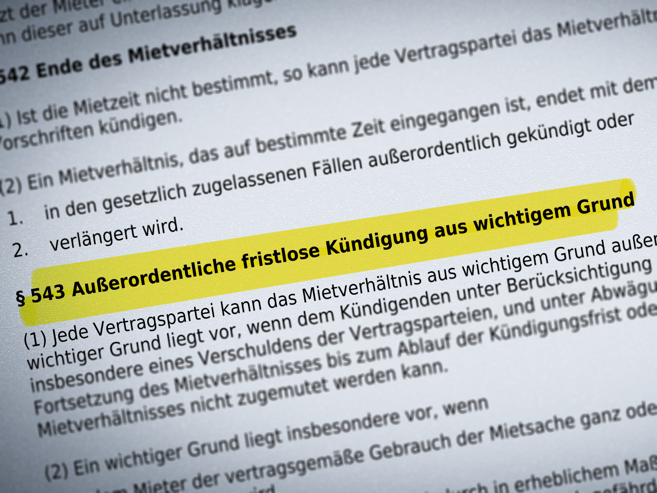 Kündigung wegen Zahlungsverzug – das müssen Sie beachten! 1 Kündigung wegen Zahlungsverzug – das müssen Sie beachten!