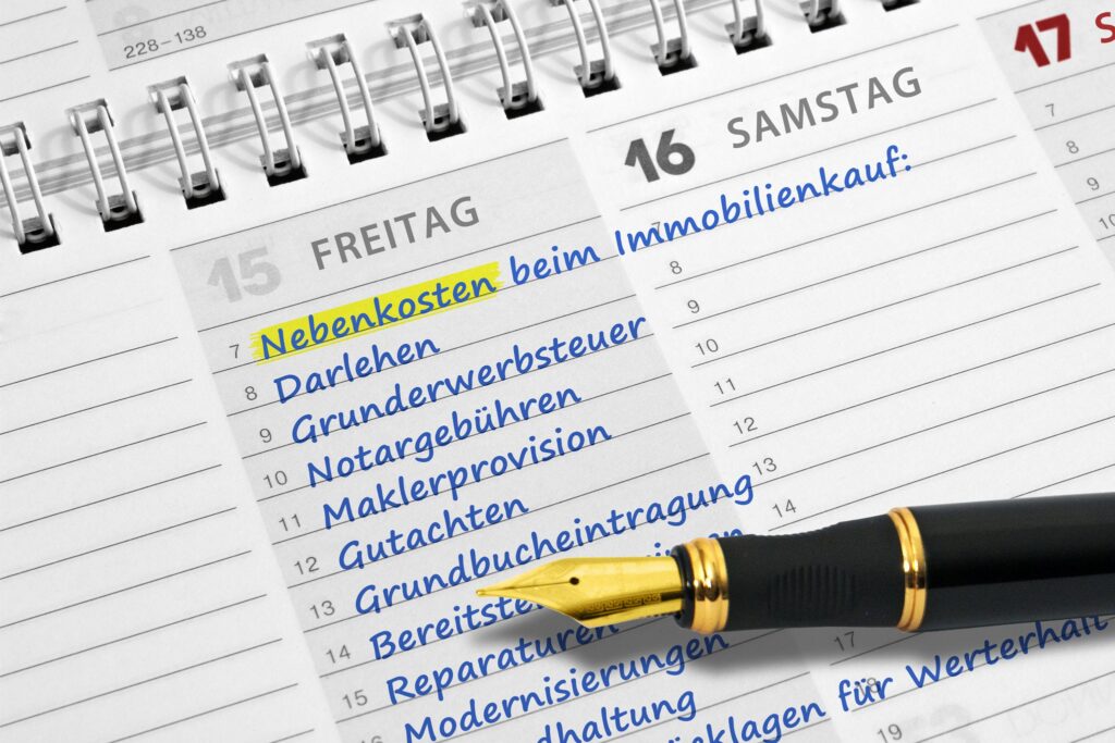 Kaufnebenkosten