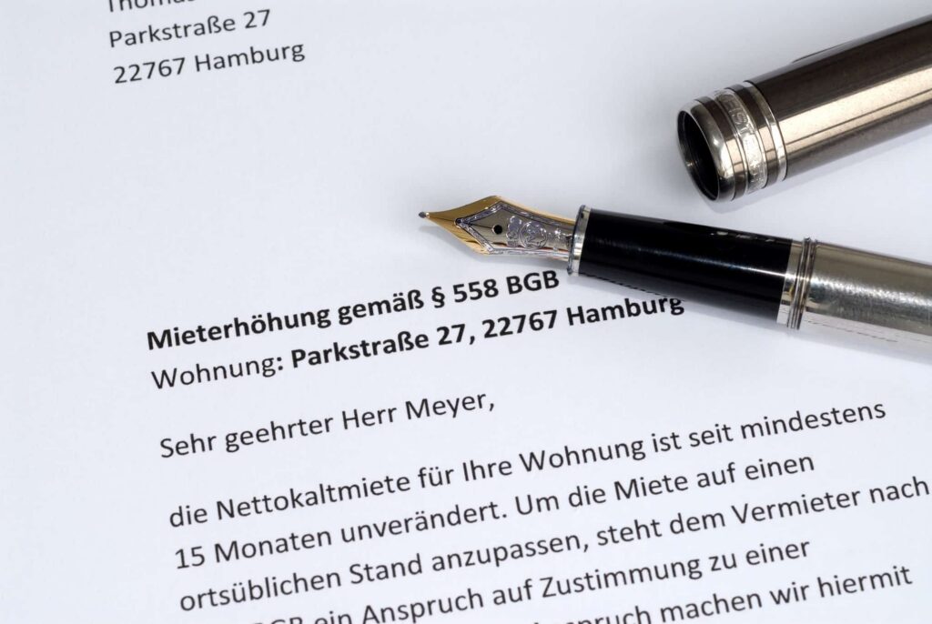 Mieterhöhung bis zur ortsüblichen Vergleichsmiete 2 Mieterhöhung bis zur ortsüblichen Vergleichsmiete