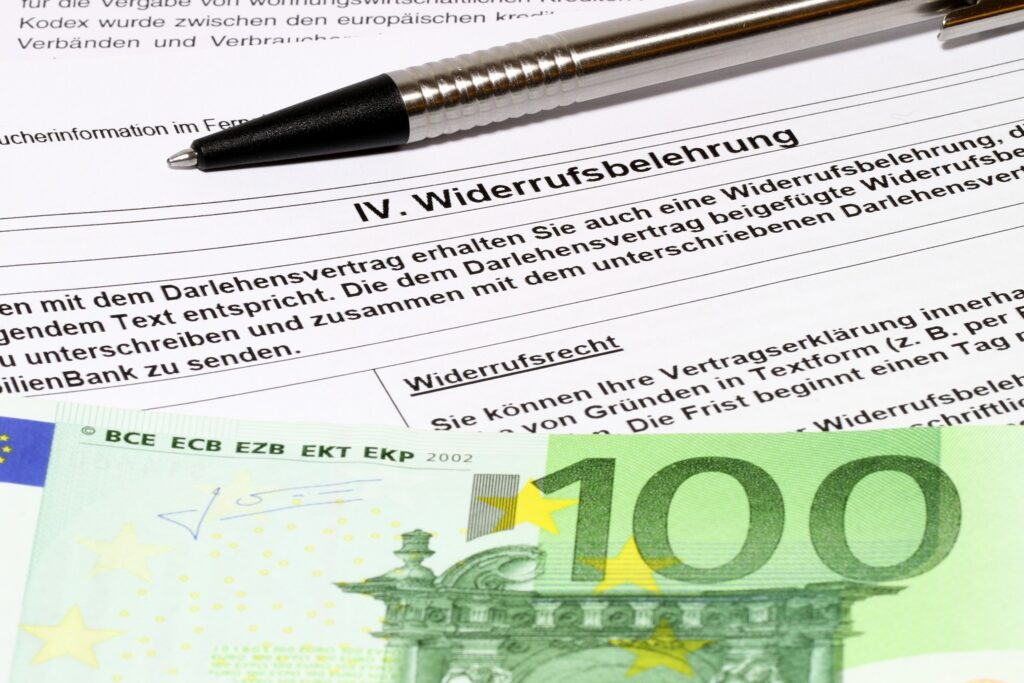 Widerrufsbelehrung