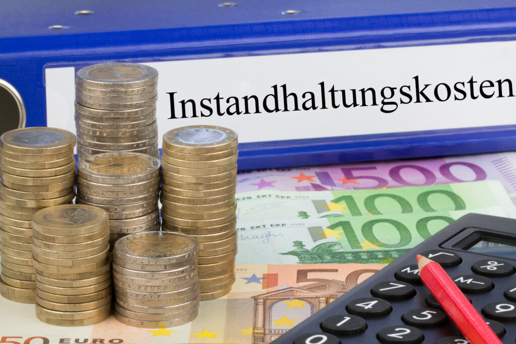 Was sind Instandhaltungskosten? 1 Instandhaltungskosten